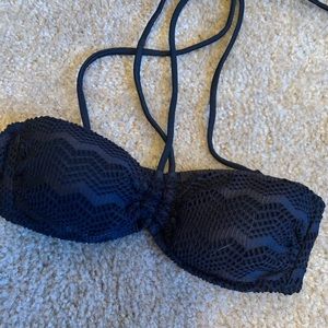 Black swim top